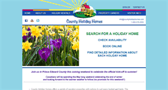 Desktop Screenshot of countyholidayhomes.com